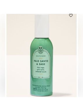 🎆 White Barn Palo Santo & Sage Room Spray